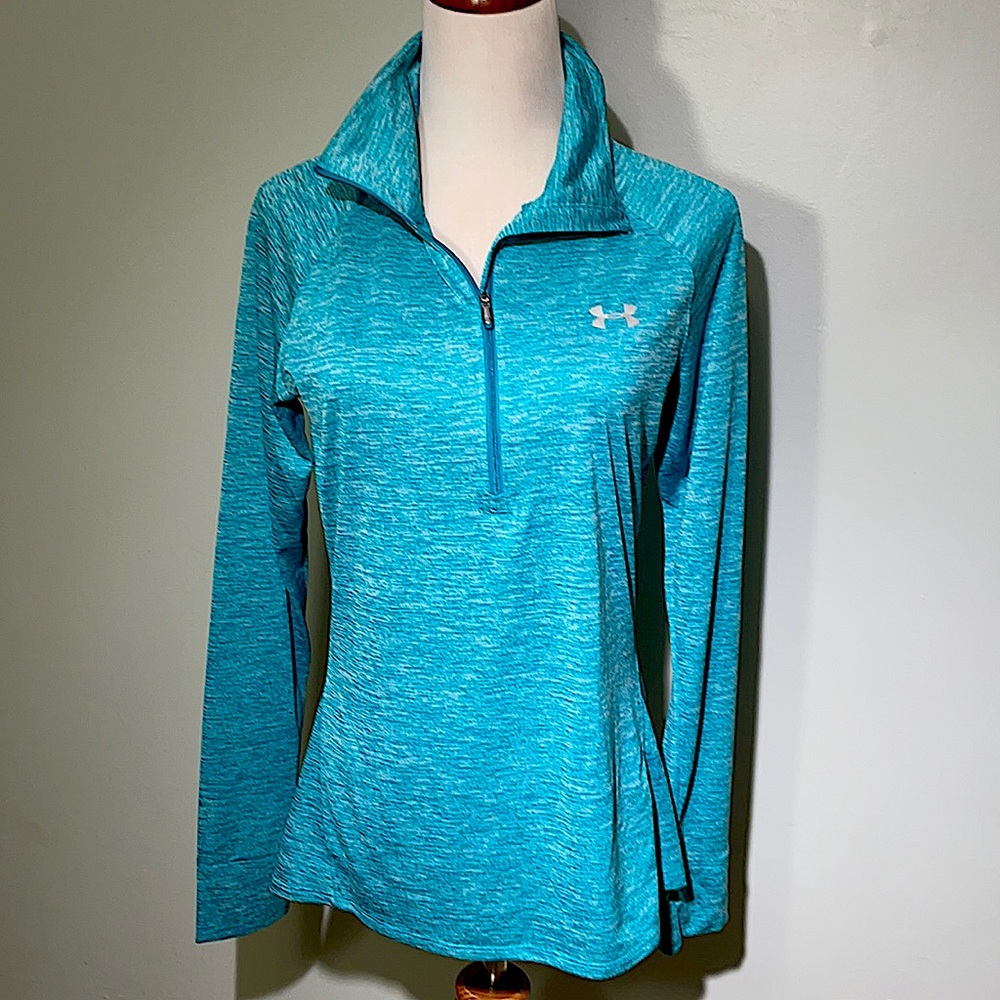 Under Armour all weather gear quarter zip M Teal